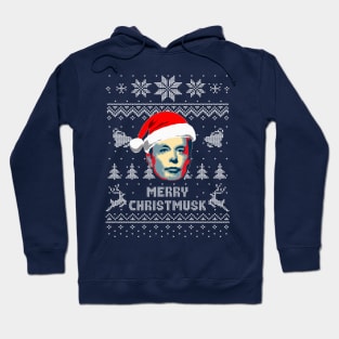 Merry Christmusk Christmas Parody Hoodie